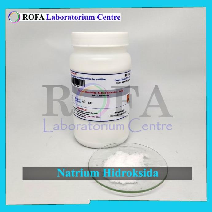 Jual Natrium Hidroksida Sodium Hydroxide Naoh Butiran 500 Gram