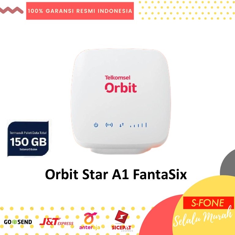 Jual Telkomsel Orbit Star A1 A2 FantaSix 4G Advan Modem Wifi Router ...