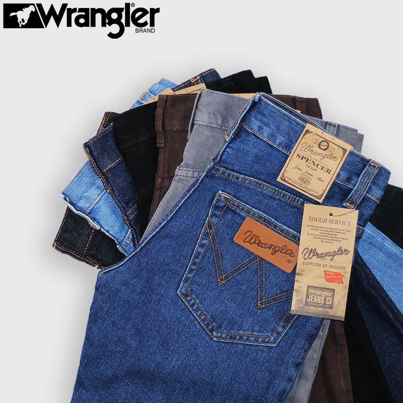 Jual celana jeans denim pria standar reguler fit | celana jins wr cowok
