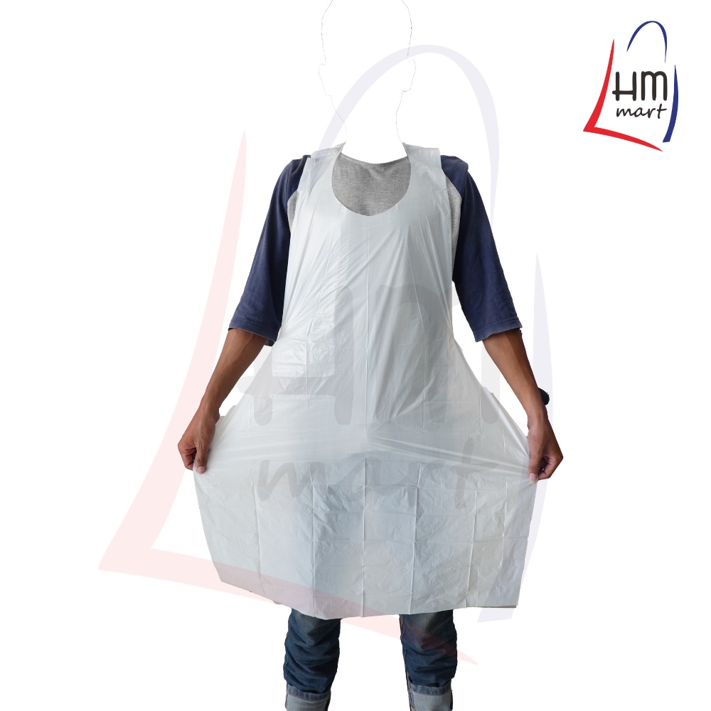 Jual Apron Celemek Plastik Hd Export Quality Single Use Shopee Indonesia