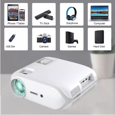 Jual Proyektor CHEERLUX C56 MIRRORING 3800 LUMENS PROJECTOR | Shopee ...