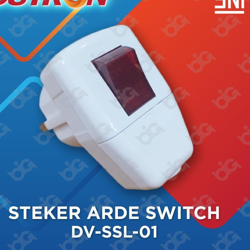 Jual 【MEGA SALE】 Kepala Colokan ON OFF Steker Arde Switch DUTRON Saklar ...