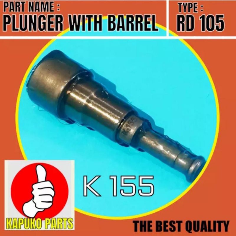 Jual RD 105 PLUNGER WITH BARREL UNTUK MESIN DIESEL KUBOTA 10.5 PK ...
