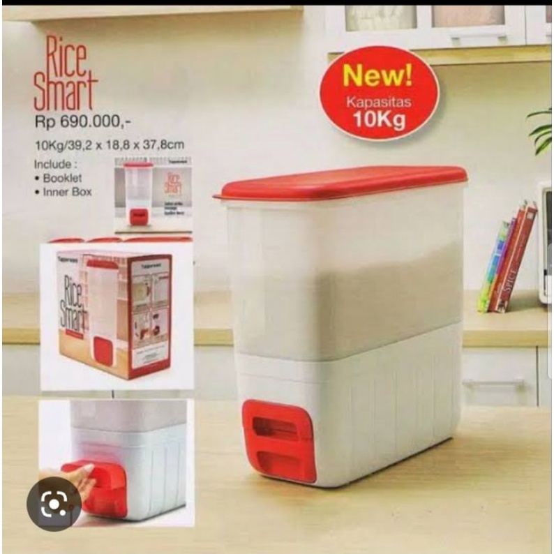 Jual Rice Dispenser Tupperware(New) | Shopee Indonesia