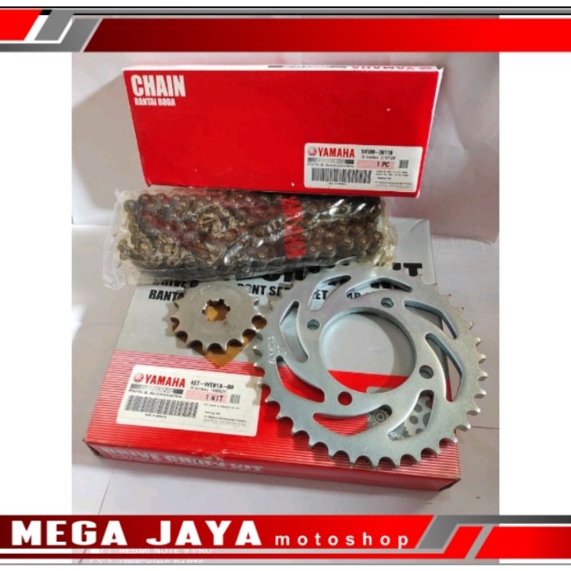 Jual GEAR SET GER SET RX KING RXKING RXK ORIGINAL YAMAHA | Shopee Indonesia