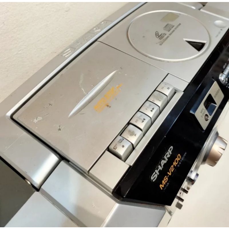 Jual SHARP MS-V2001 SIMBA / boombox radio tape compo | Shopee Indonesia