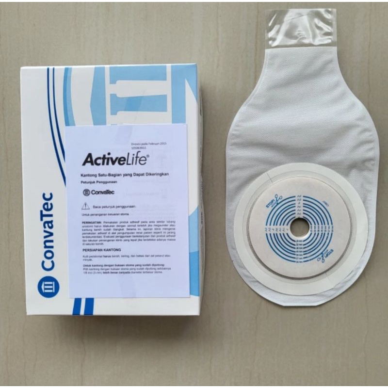 Jual Convatec Colostomy Bag Active Life 22771 / Kantong Kolostomi 22771 ...