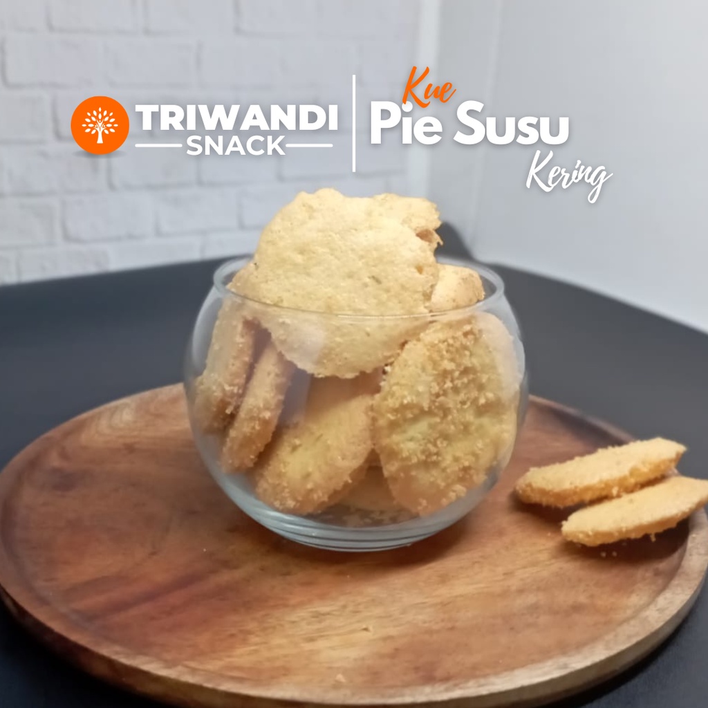 Jual Kue Pie Susu Kering 100 - 250gr TRIWANDI SNACK oleh oleh bandung ...
