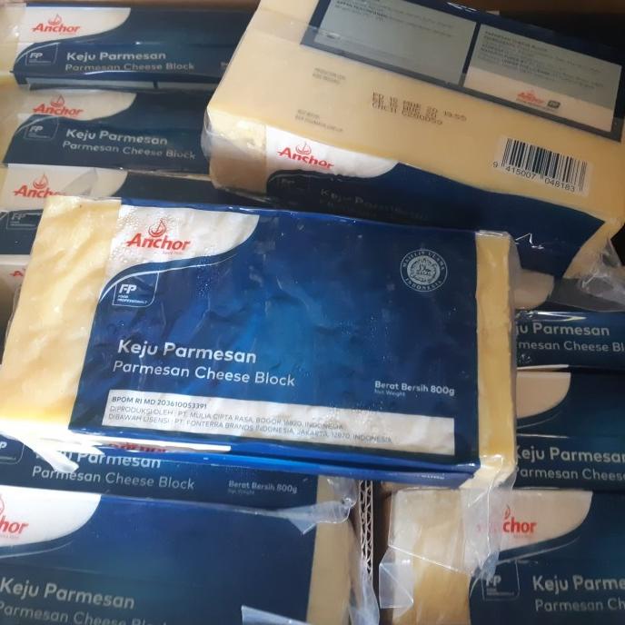 Jual Keju Parmesan Anchor Blok 800Gr/ Parmesan Cheese Block Anchor