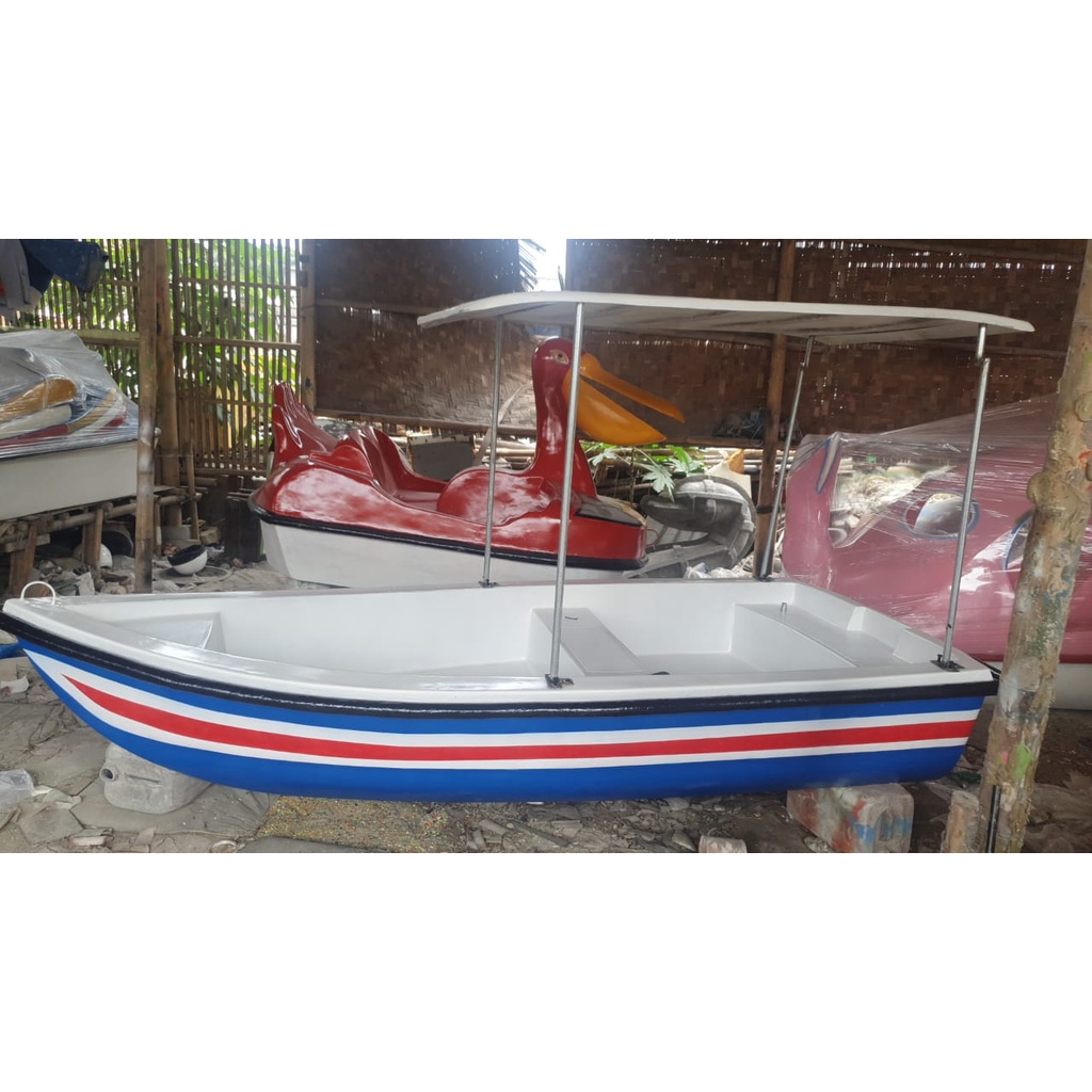 Jual menjual perahu sampan fiberglass model terbaru siap kirim ...