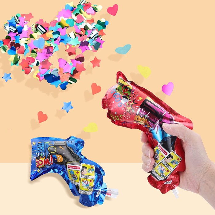 Jual Confetti Party Popper Gun Straw Konfeti Pistol Party Surprise Boom