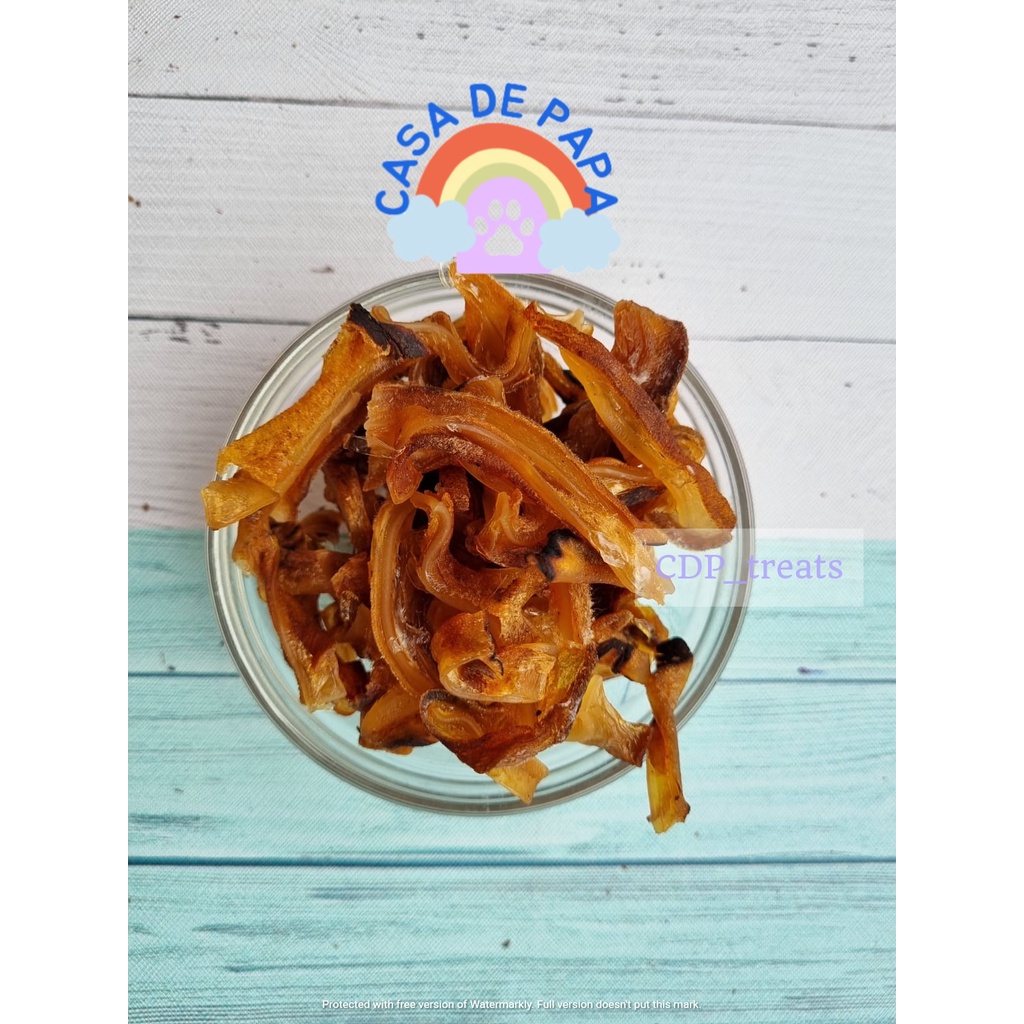Jual CDP treats Dehydrated Cow Ear Strips | Telinga sapi | Shopee Indonesia