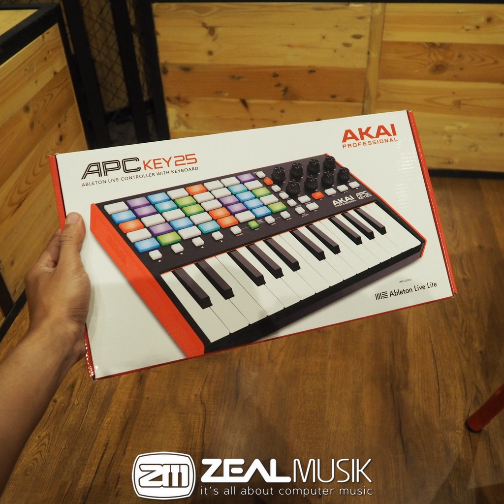 Jual AKAI APC KEY 25 MK2 - MIDI Controller Drum Pad - Zeal Musik Jogja ...