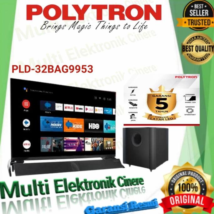 Jual Polytron Smart Cinemax Soundbar Led Tv Inch Pld Bag