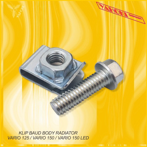 Jual Klip Baud Body Radiator Vario 125 / Vario 150 / Vario 150 Led ...