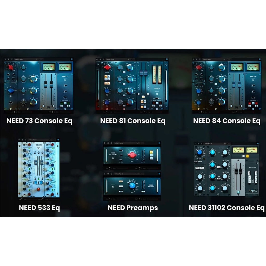 Jual NoiseAsh Need-EQ Collection v1 VST Plugin The British-style ...