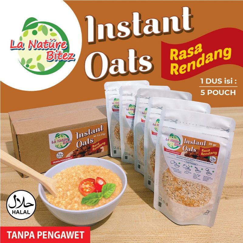 Jual Oats rasa rendang (isi 5 bks) | Shopee Indonesia
