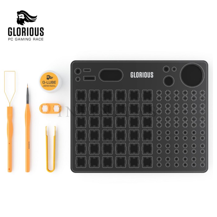 Jual Glorious Lube Station Kit For Mechanical Keyboard Switch Lubing