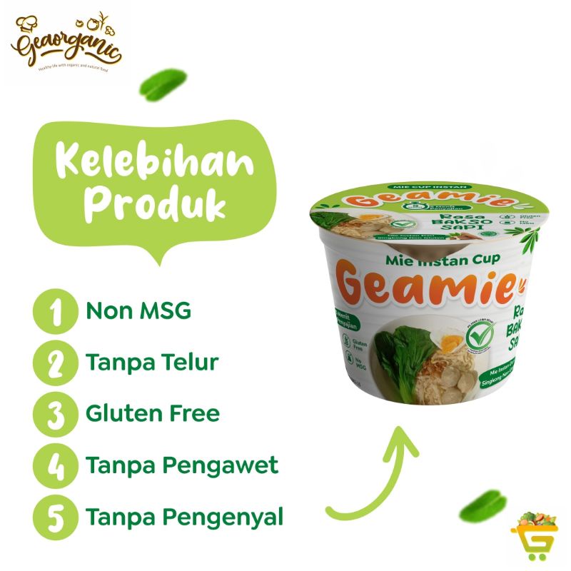 Jual Geamie Cup Goreng Special Gluten Free Non MSG | Shopee Indonesia