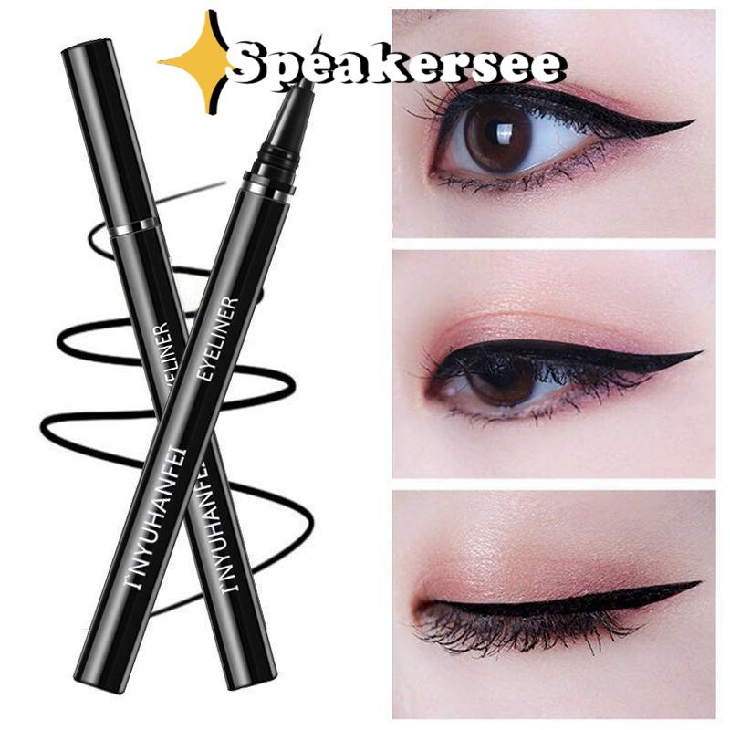 Jual [Ready stock]Eyeliner Pensil Alis Korea Cair Warna Hitam Anti Air Make Up Waterproof Pen