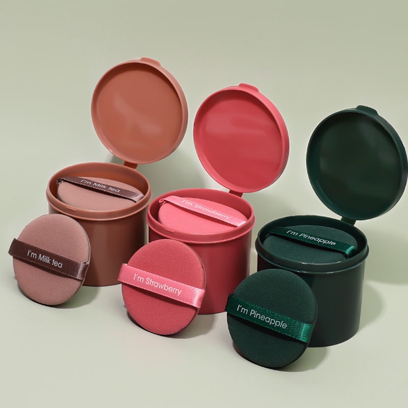 Jual HL0470 Spon Make Up Isi 5 Pcs Sponge Bedak Cushion Set Spons