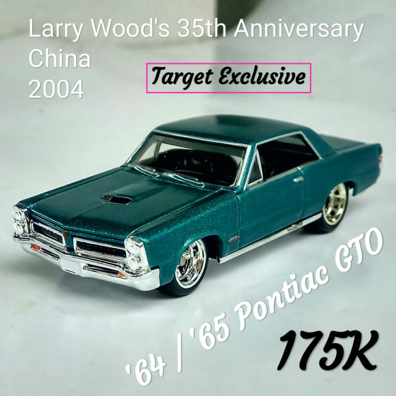 Jual Hot Wheels Larry Wood 35th Anniversary 64 65 Pontiac Gto Target