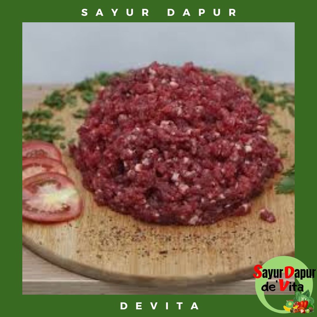 Jual Daging Sapi Giling Cincang Premium 100%daging | Shopee Indonesia