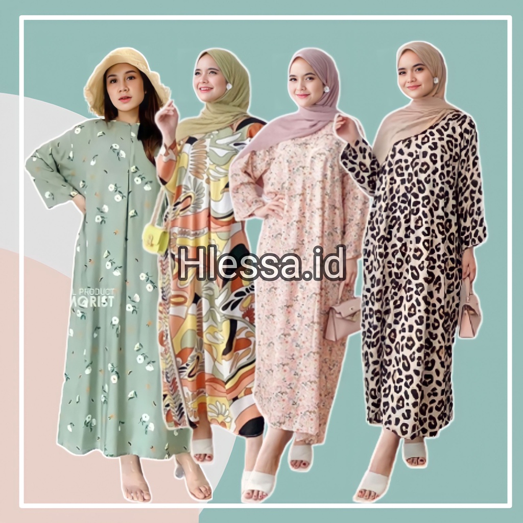 Jual BAJU DASTER GAMIS MUSLIM SYARI BUSUI RESLETING DEPAN LENGAN TANGAN