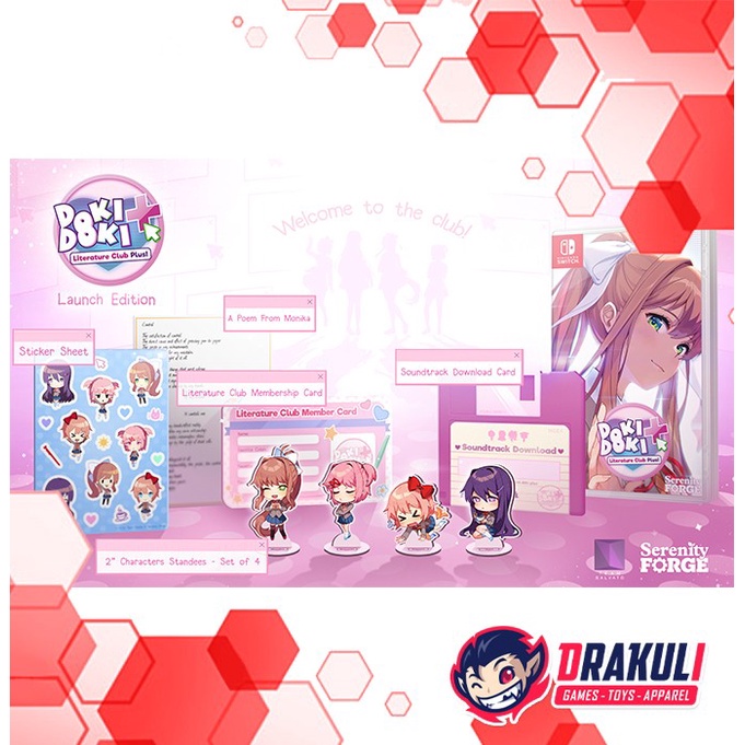 Jual Drakuli Hobbies Switch Doki Doki Literature Club Plus Premium ...