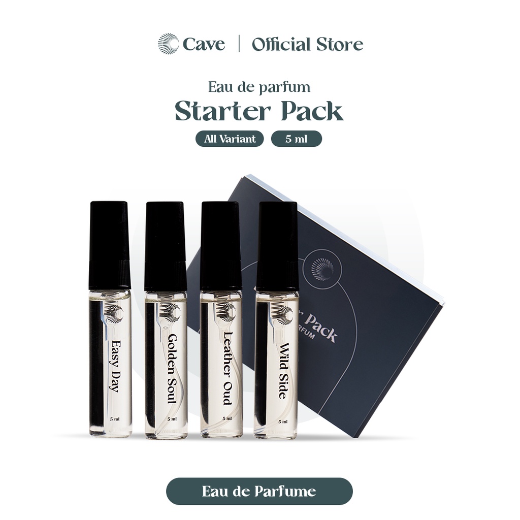 Jual Cave Eau de Parfum Starter Pack (All Variant) - Parfum Set Travel