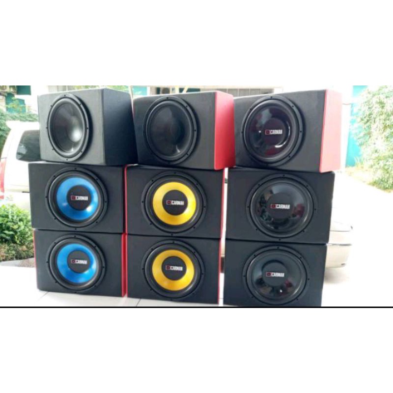 Jual Subwoofer 10 Inci Double Coil Carman CM 1078 Plus Box | Shopee ...