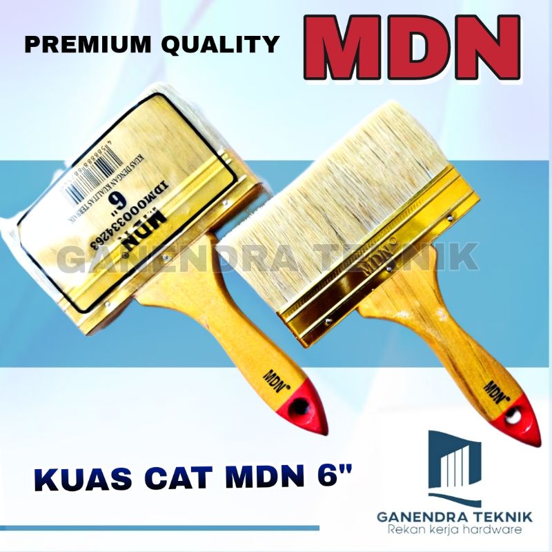 Jual Kuas Cat Mdn Lembut Tebal Original Ukuran Inch Shopee Indonesia