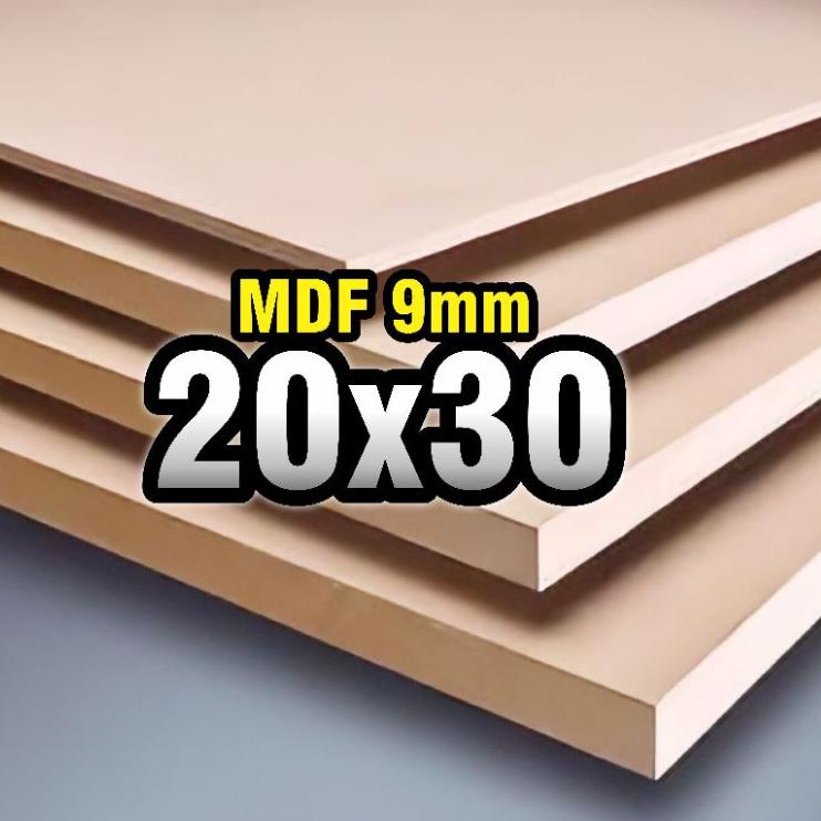 Jual [O-2U ] Papan Kayu MDF Murah Ukuran 20x30cm Tebal 9mm-premium ...