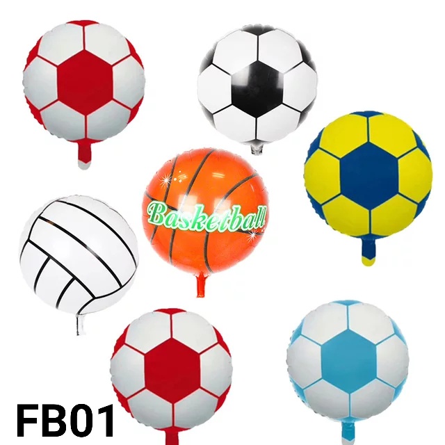 Jual FB01 Balon foil sepak bola basket ball rugby golf football soccer ...