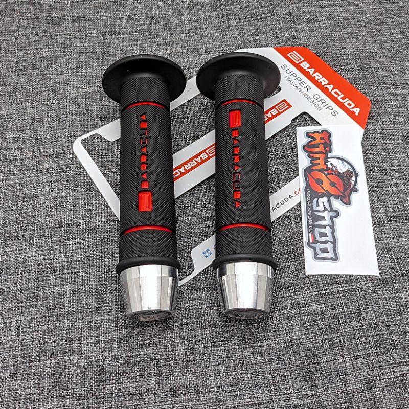 Jual hand grip BARRACUDA HG55 + Grip jalu chrome sarung gas baracuda