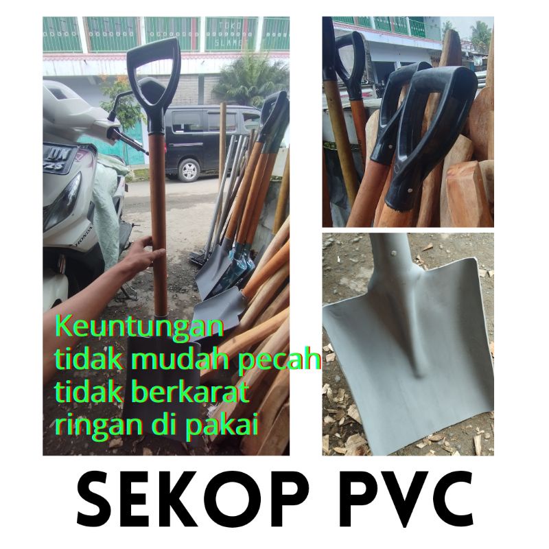 Jual SEKOP PLASTIK PVC TEBAL UNTUK BUANG KOTORAN SAPI KAMBING KERBAU ...
