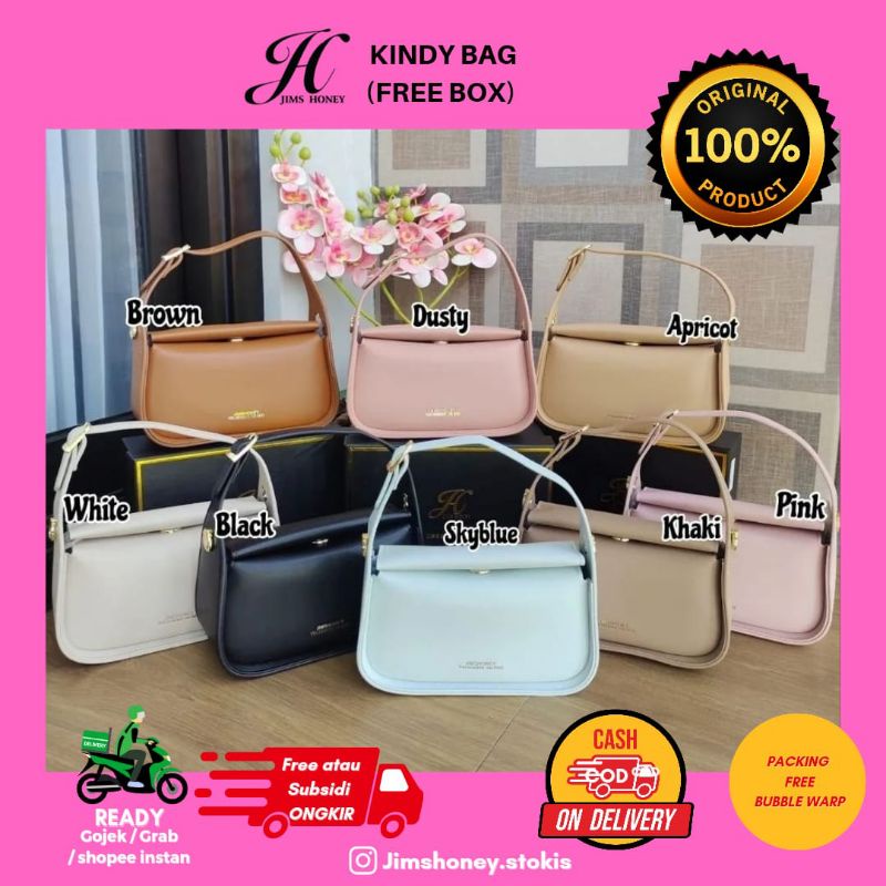 Jual Kindy Bag Jims Honey Free Box Shopee Indonesia