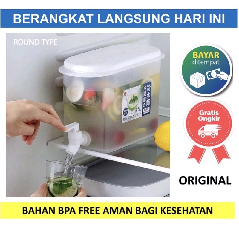 Jual DISPENSER KULKAS 3,5 AIR MINUM JUS JUICE KRAN BOTOL MINUM GALON ...