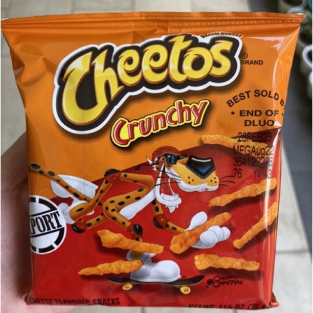 Jual Cemilan IImport Cheetos Crunch Cheese Flavored Snacks 35.4g ...