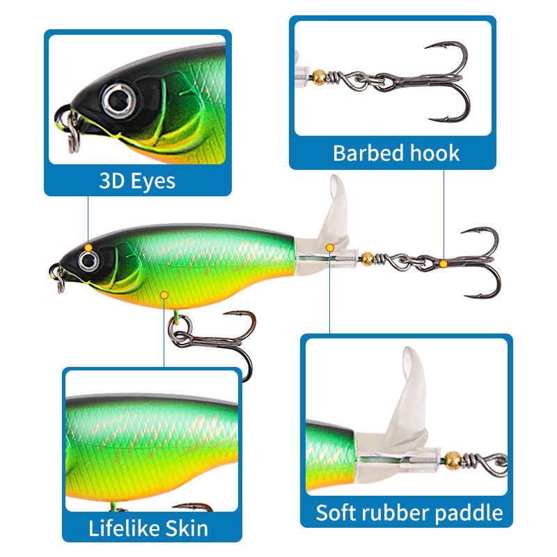 Jual mini whopper plopper 7,5c. 6g | Shopee Indonesia
