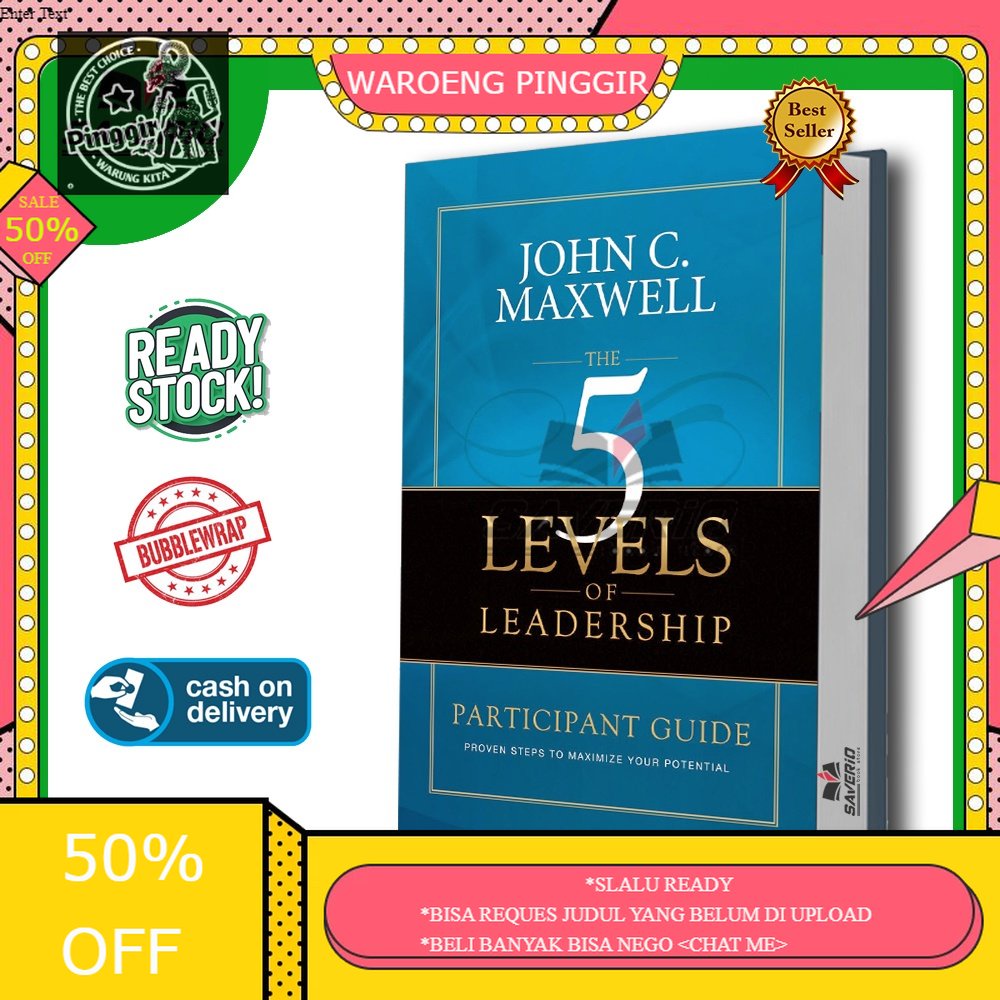 Jual Buku Buku The 5 Levels Of Leadership By John C Maxwell | Shopee ...