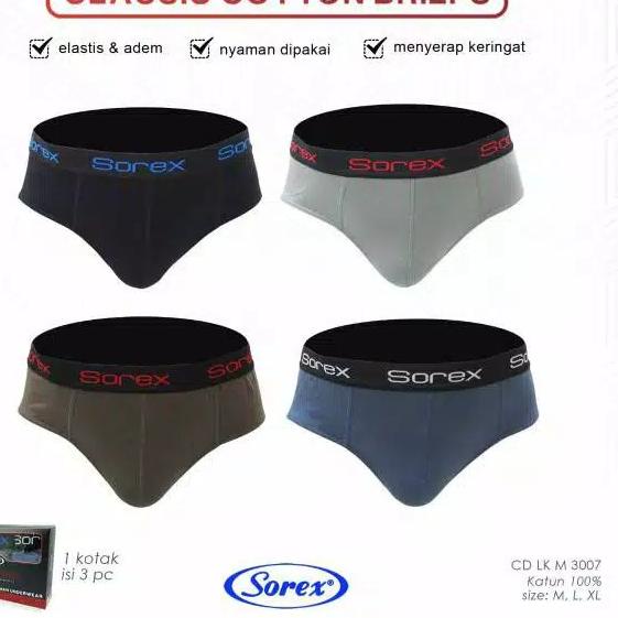 Jual SHOPEE MALL 1 PCS SEMPAK ORIGINAL Celana Dalam Katun Pria Model