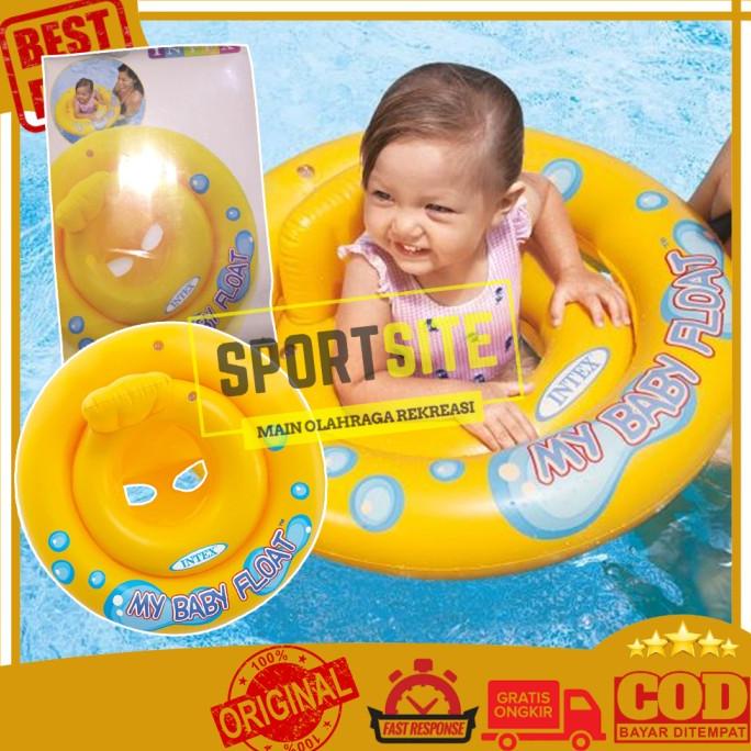 Jual Intex My Baby Float Double Ring. Ban Pelampung Renang Batita Duduk