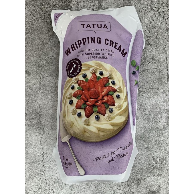 Jual Whipping Cream Tatua 1 Liter Shopee Indonesia