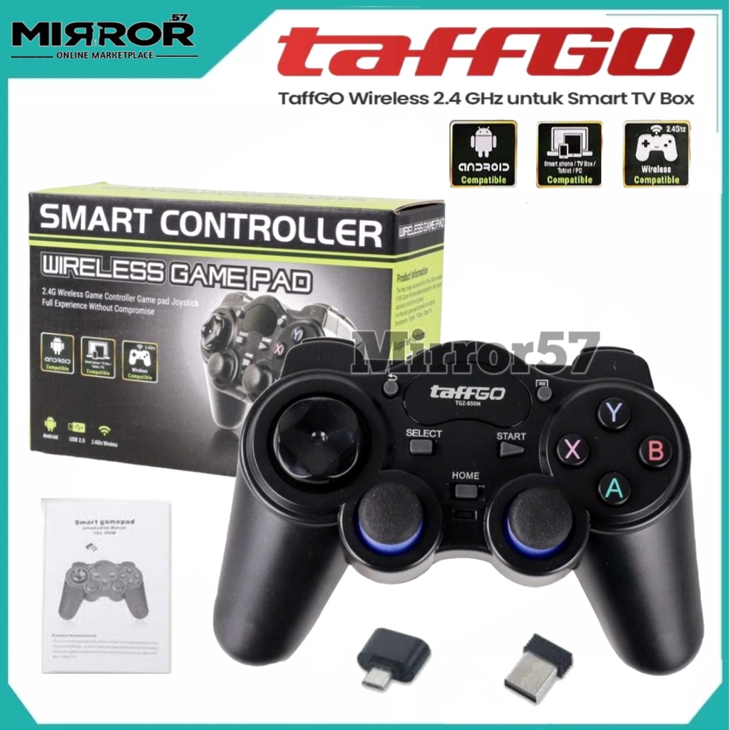 Jual Gamepad Joystick Wireless 2.4GHz Game Controller Di Laptop PC