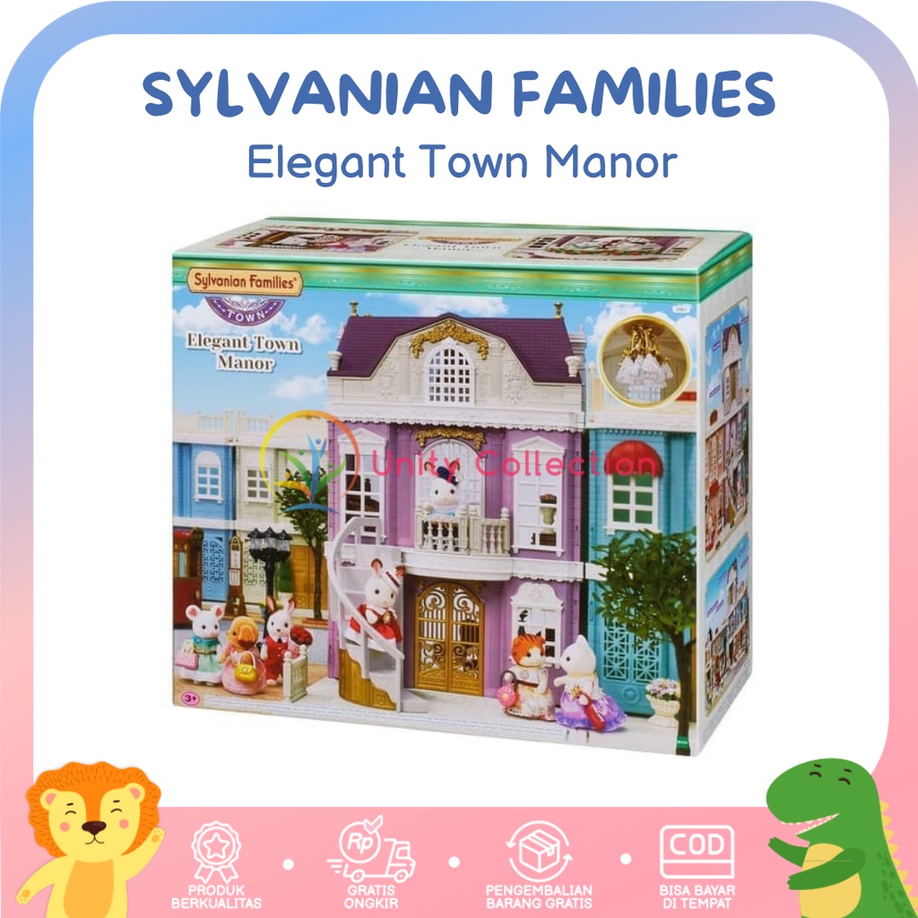Jual Sylvanian Families Elegant Town Manor Shopee Indonesia