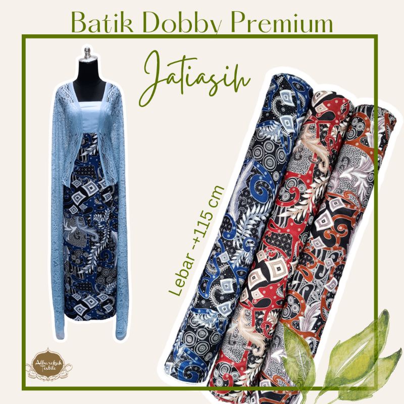 Jual Bahan Kain Batik Dobby Premium Jatiasih Batik Doby Dobi Halus ...