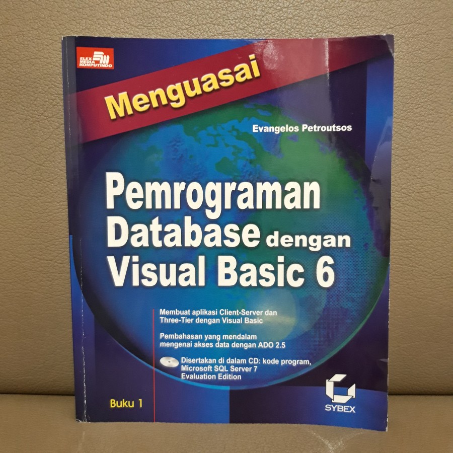 Jual Buku Menguasai Pemrograman Database Dengan Visual Basic 6 Edisi 1 ...