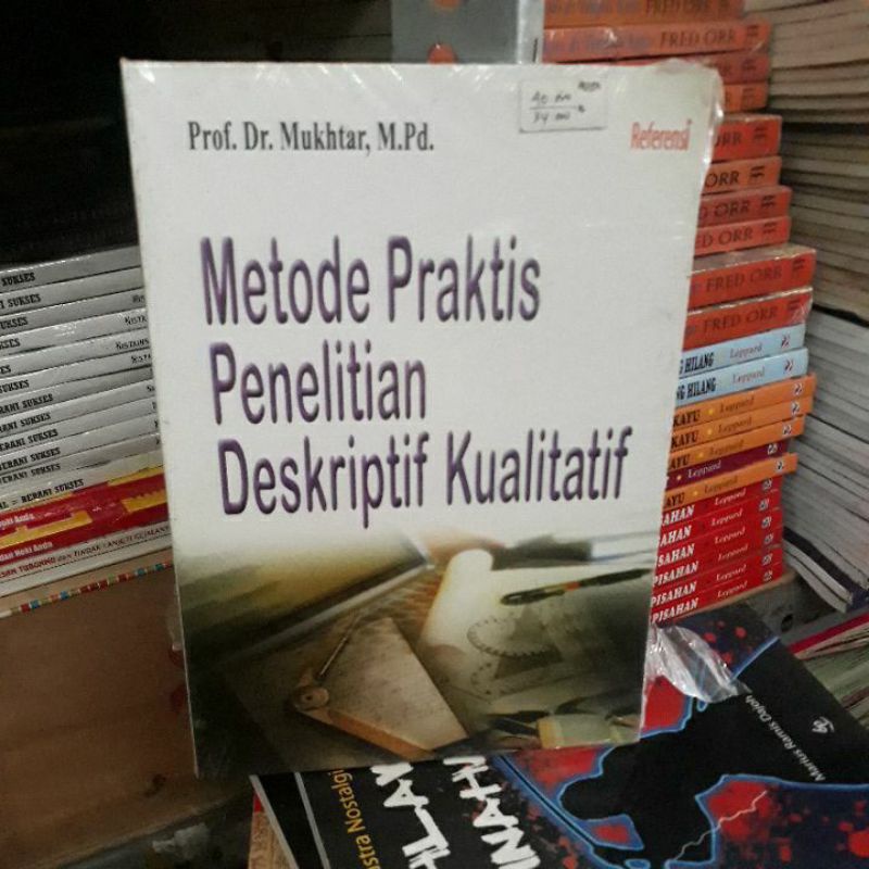 Jual Metode Praktis Penelitian Deskriptif Kualitatif Rd1 Shopee