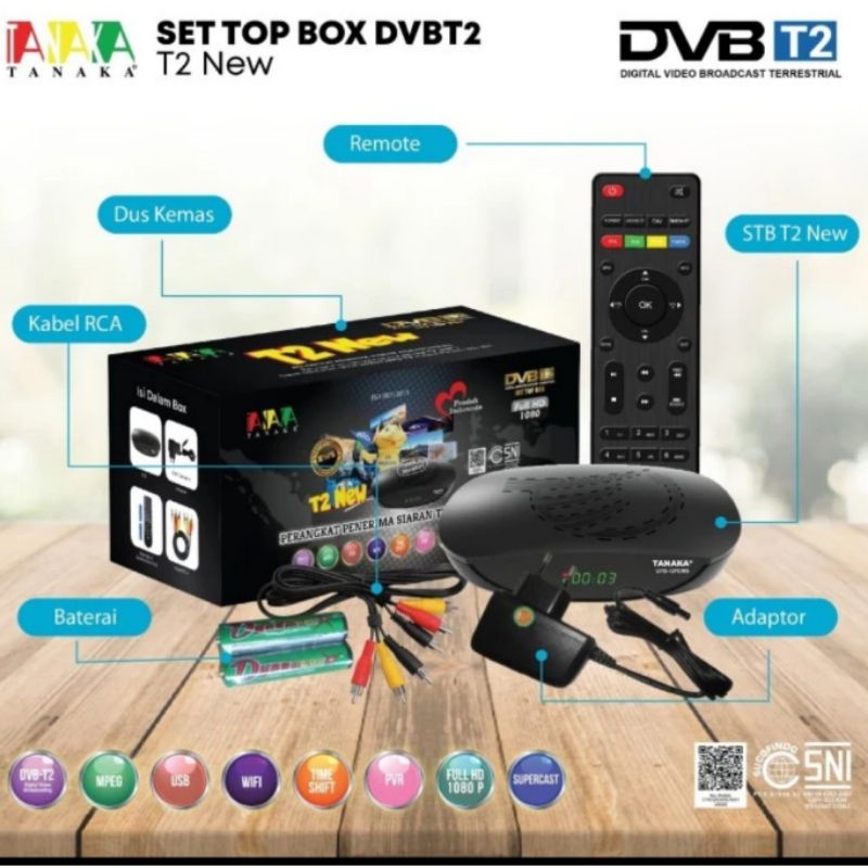 Jual Set Top Box TV Digital SHARP Polytron Matrix apple DVB-T2 garansi ...
